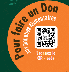 Qr code pour réaliser un don